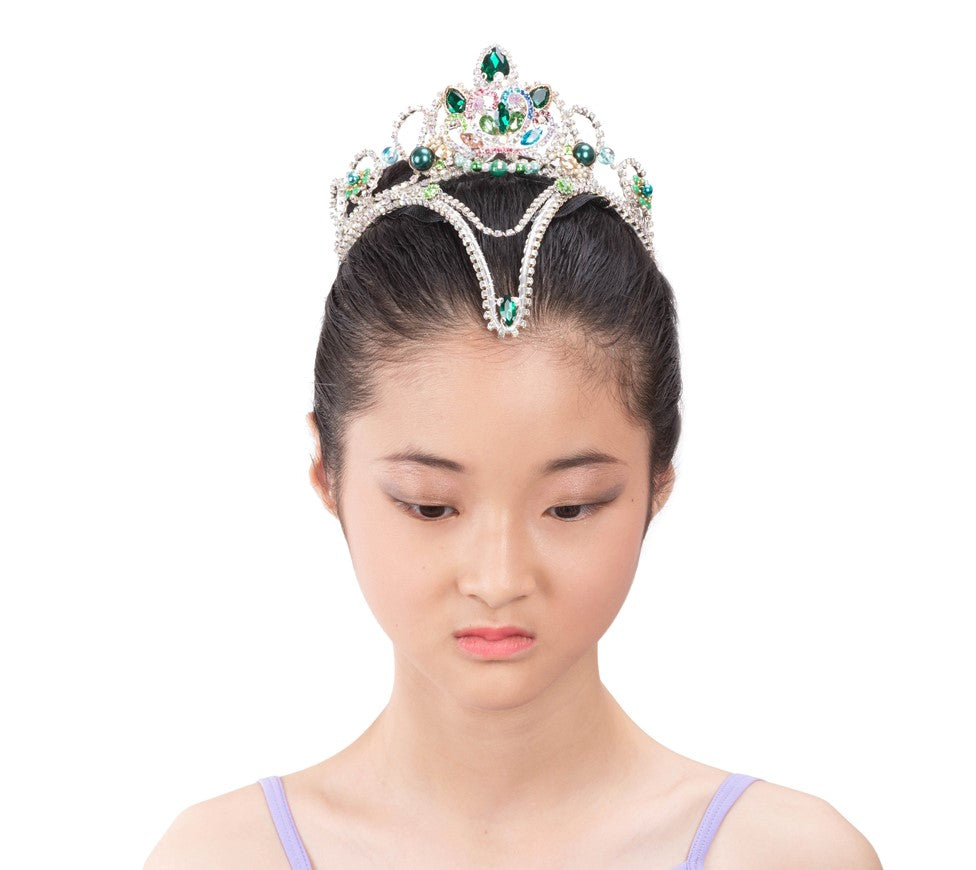 Royal Esmeralda Tiara - Dancewear by Patricia