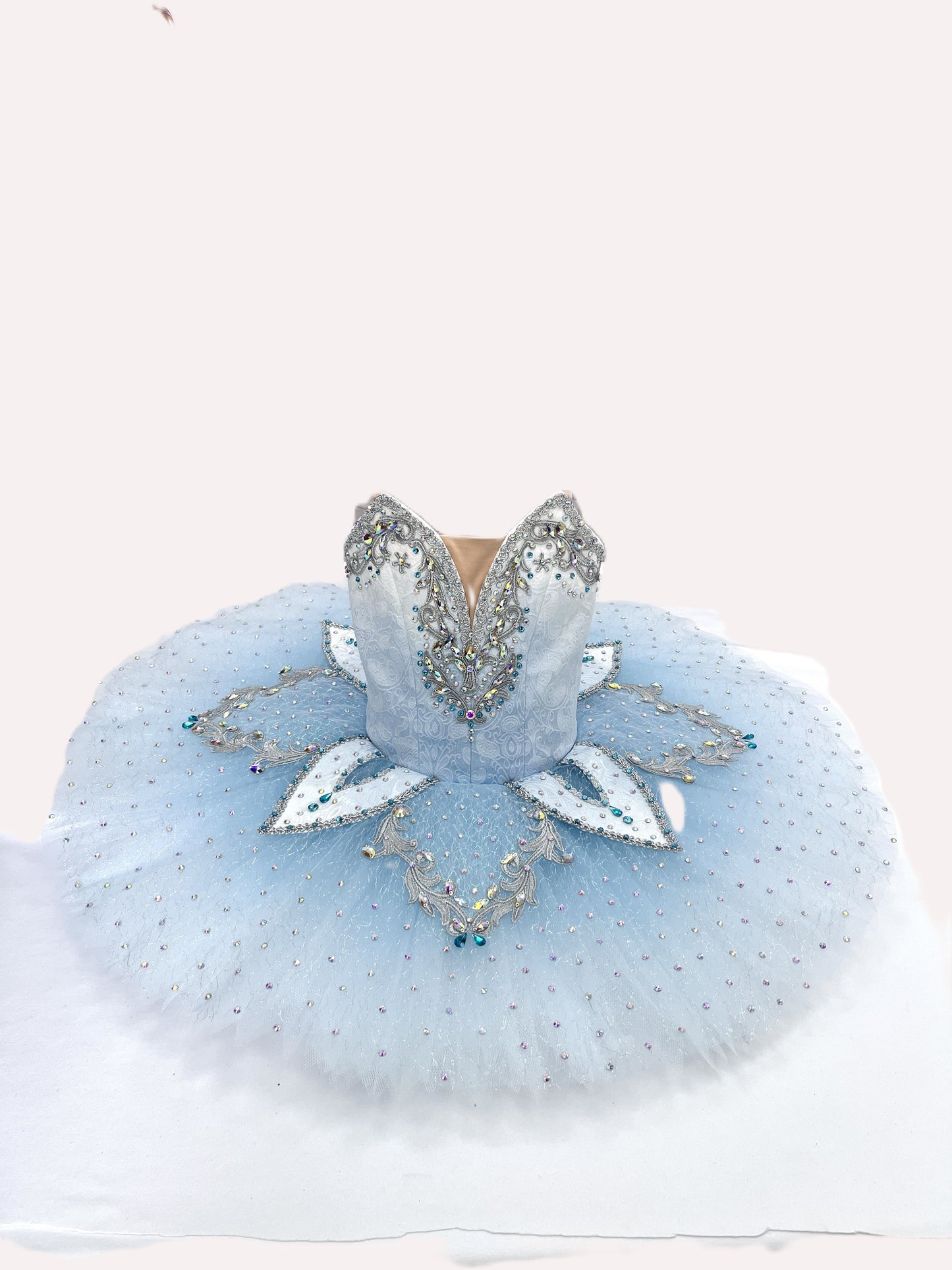 Blue Shiny Powder Puff