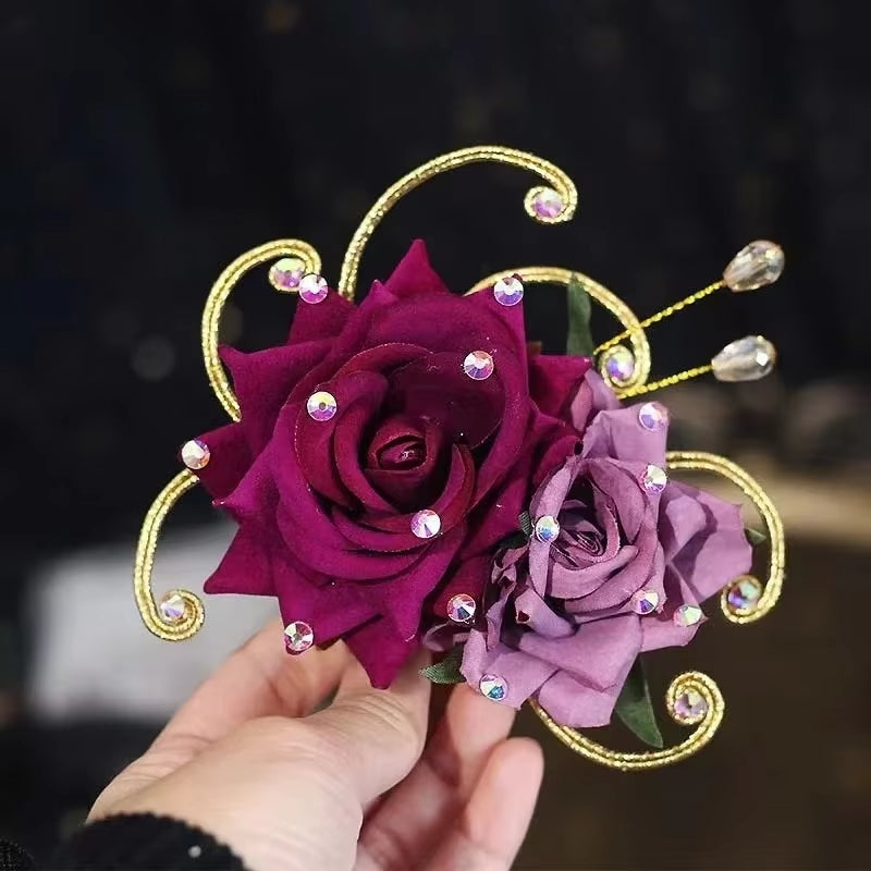 Pink Flower Headpiece