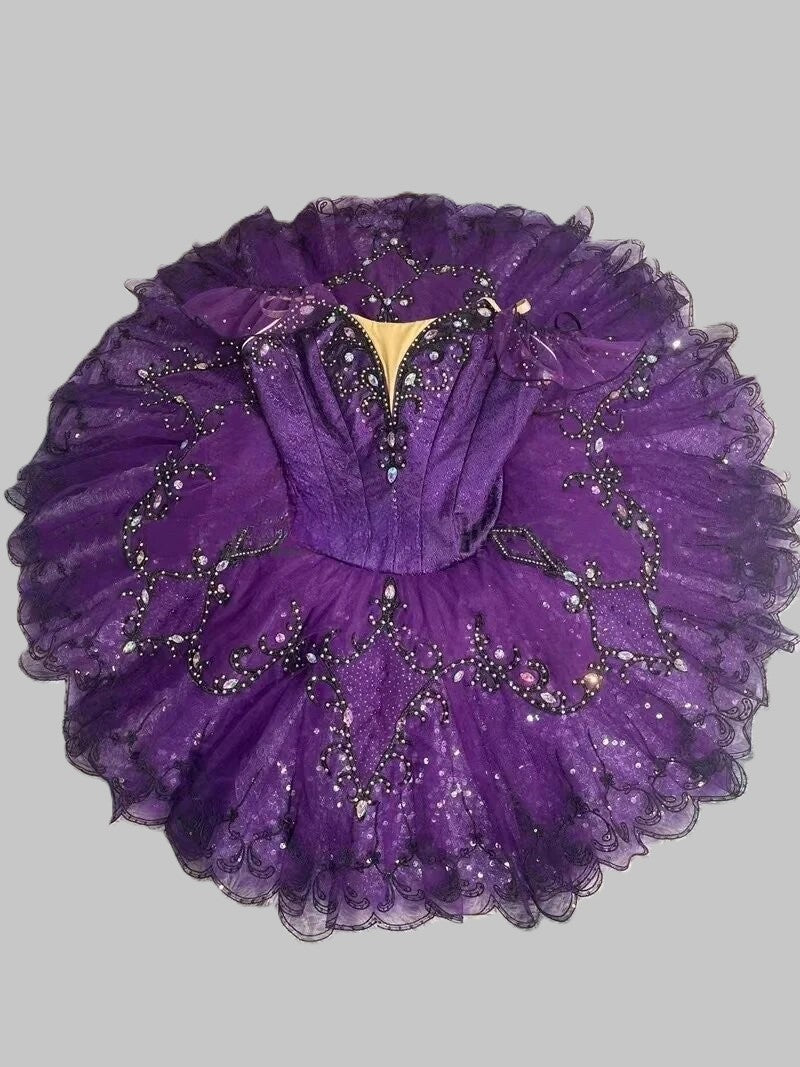 purple ballet tutu dress Giselle Romantic Ballet TuTu Costume Lilac Purple La Fille Mal Garde UniqueBallet