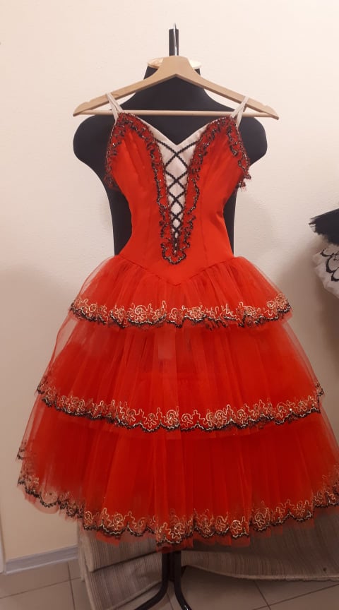 Kitri and Basil - Act I - Dancewear by Patricia