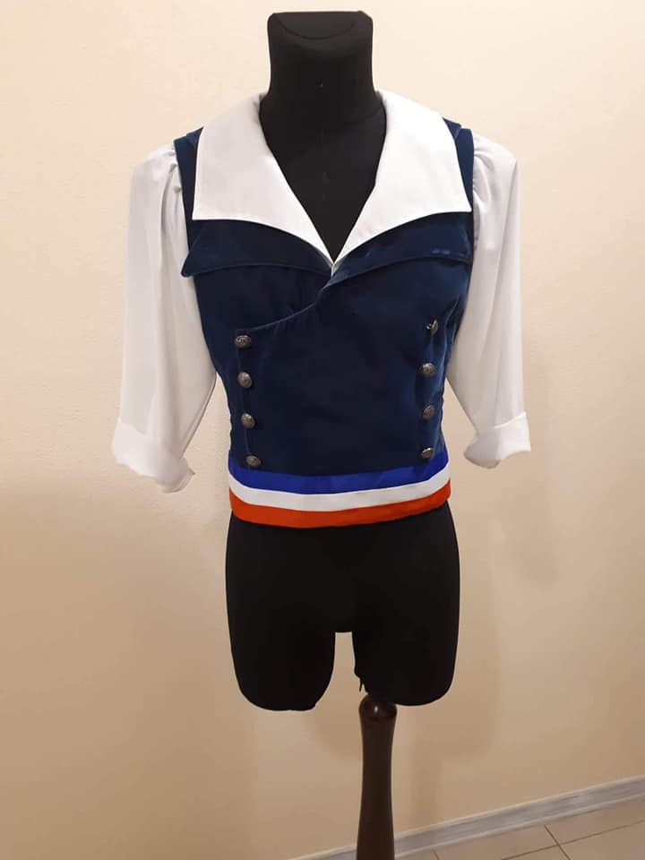 The Flames of Paris - Male Jacket - Dancewear by Patricia