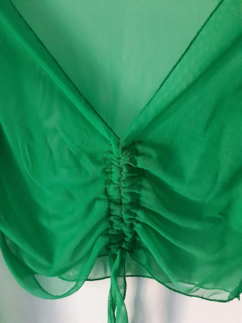 Emerald Green Crop Top - Dancewear by Patricia