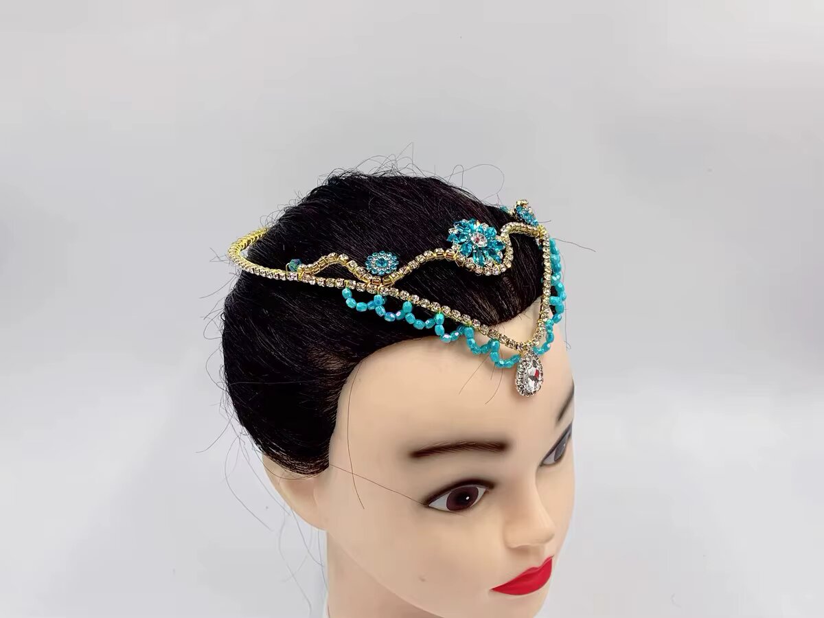 Arabian Blue Headpiece