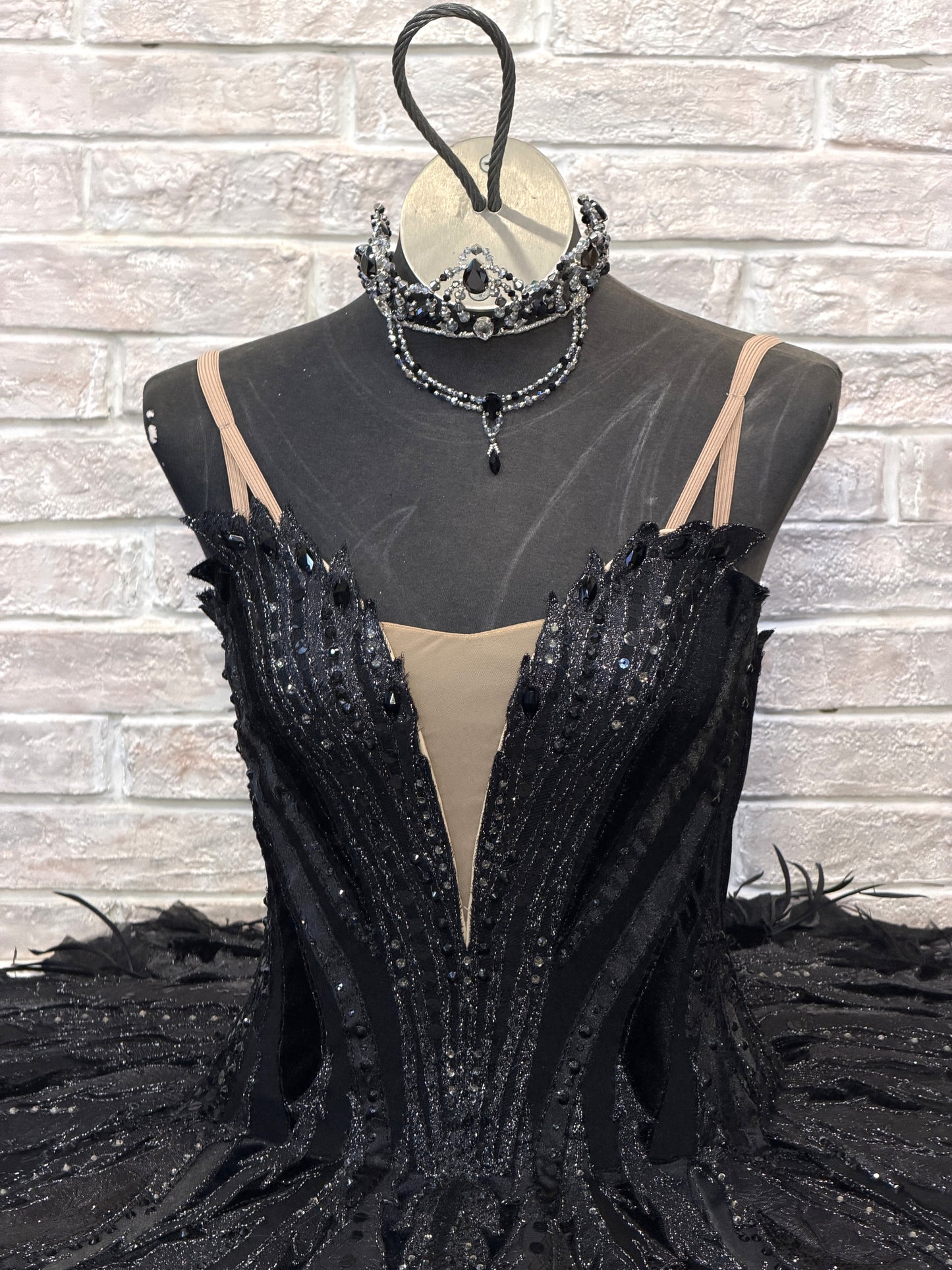 "Black Swan Pas de Deux" - Dancewear by Patricia