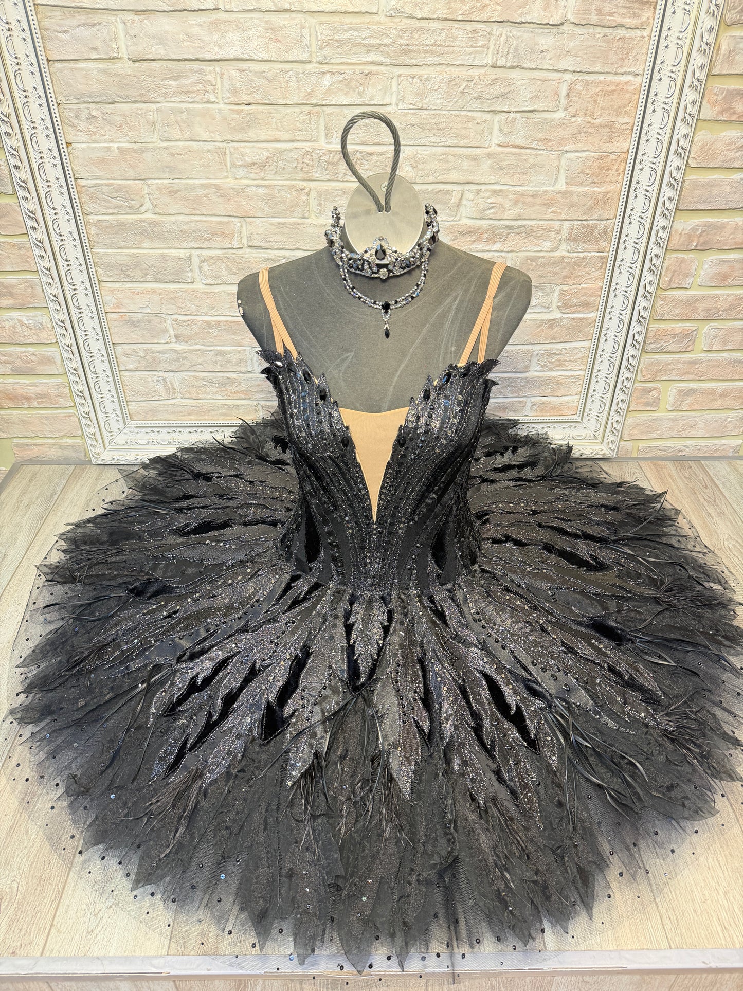 "Black Swan Pas de Deux" - Dancewear by Patricia