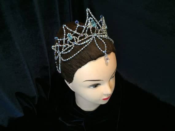 Blue Royal Headpiece - Dancewear by Patricia