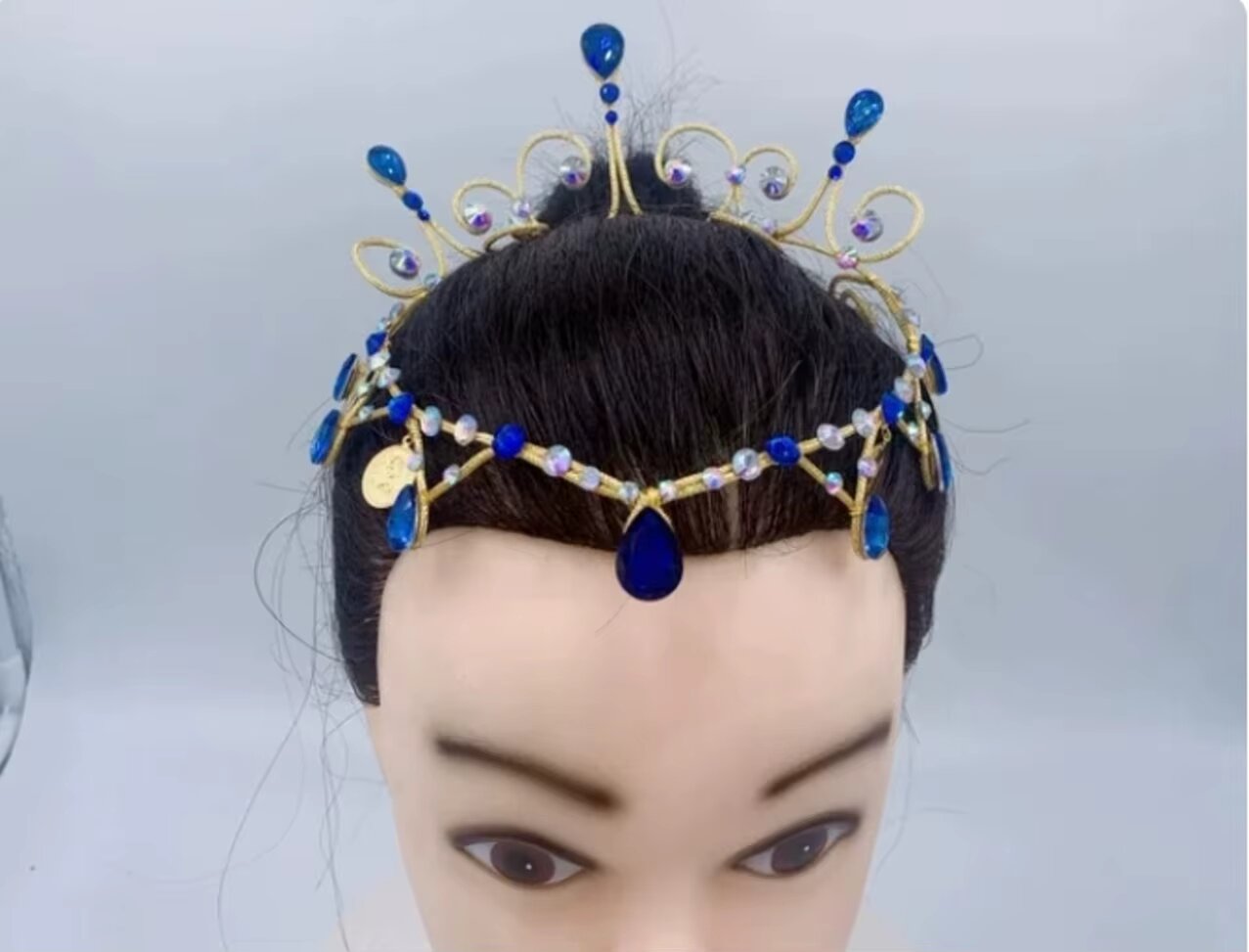 Blue Royal Headpiece