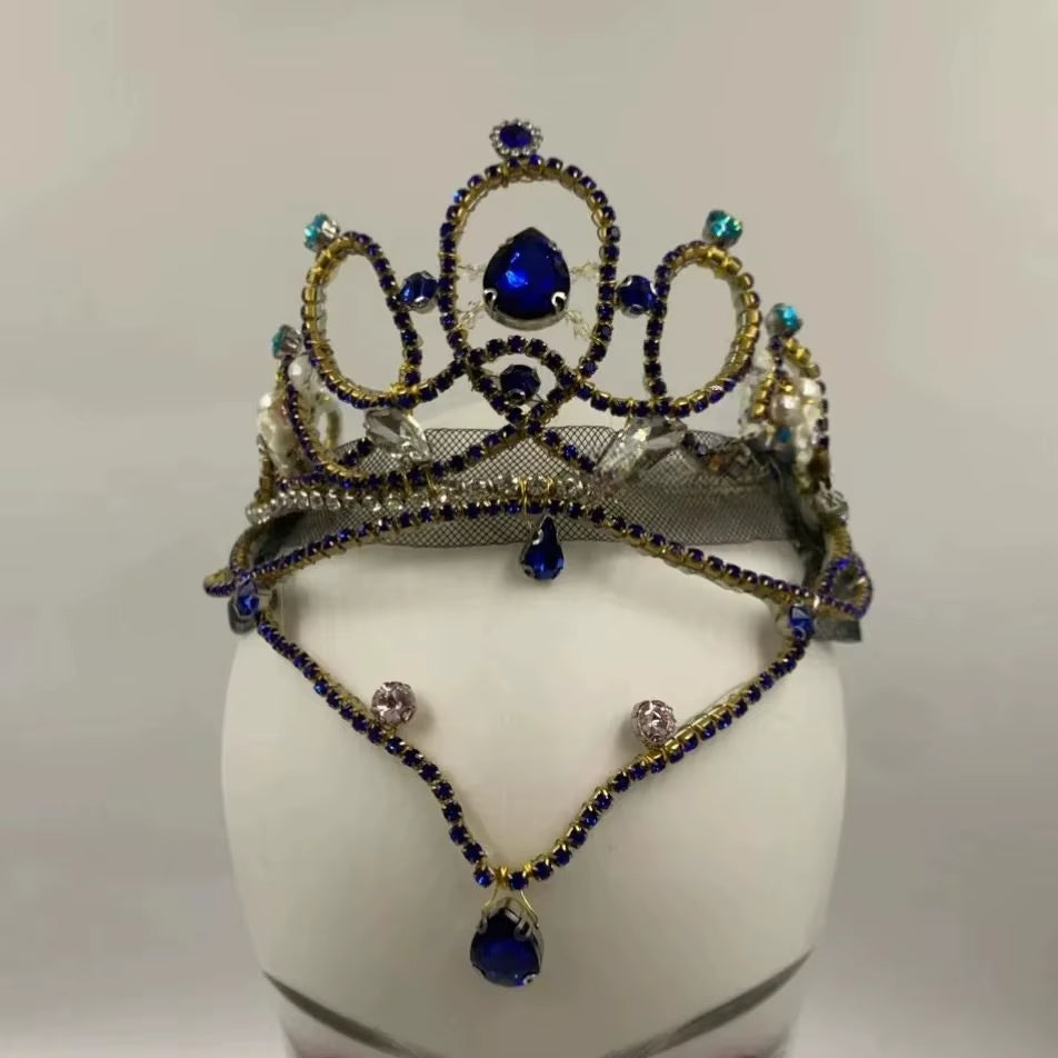 Blue Odalisque Headpiece