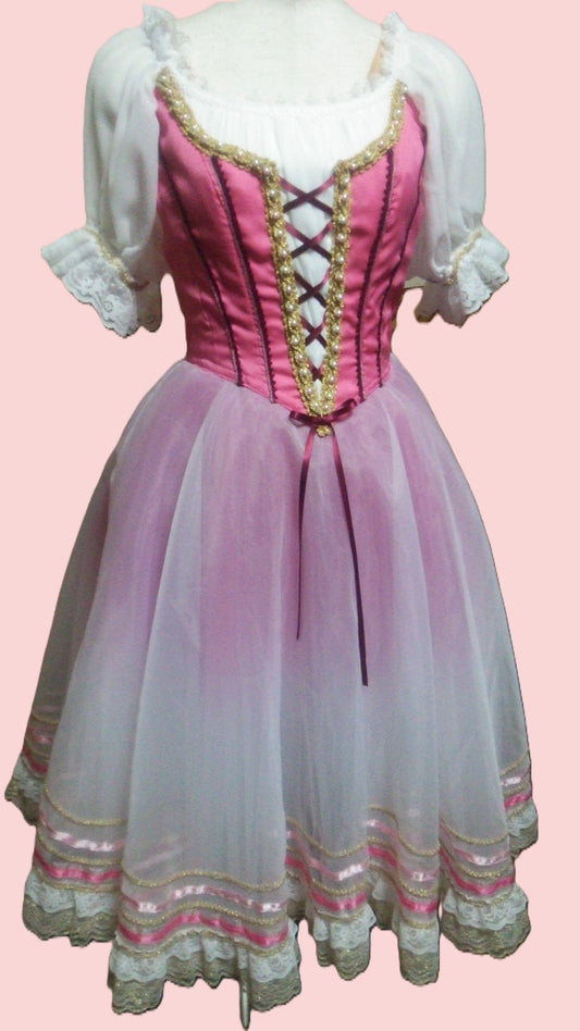 Romantic Pink Peasant Style Tutu