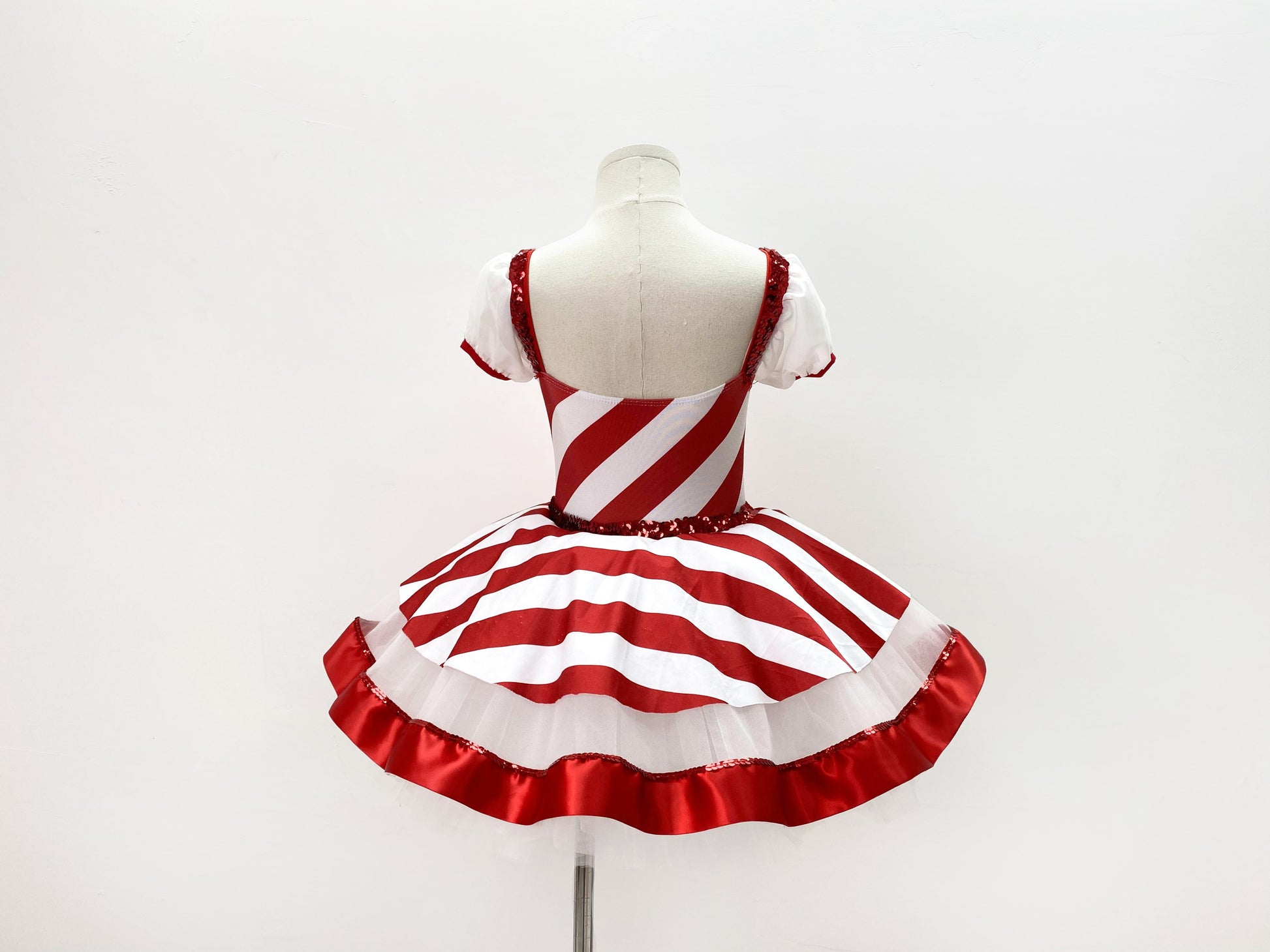 Candy Canes Tutu Back