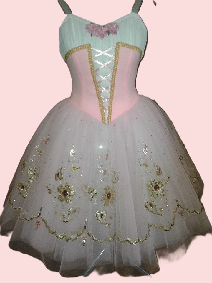 Romantic Pink Tutu, Professional Peasant Tutu, Coppelia Romantic Tutu, Dancewear by Patricia