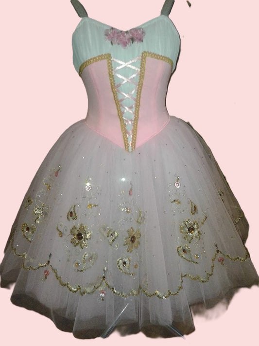 Romantic Pink Tutu, Professional Peasant Tutu, Coppelia Romantic Tutu, Dancewear by Patricia