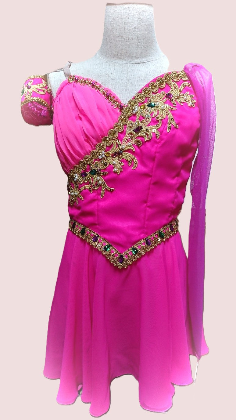 Exclusive Japanese Ballet Dress, Diana and Acteon ballet Dress, Pink Diana and Acteon ballet dress