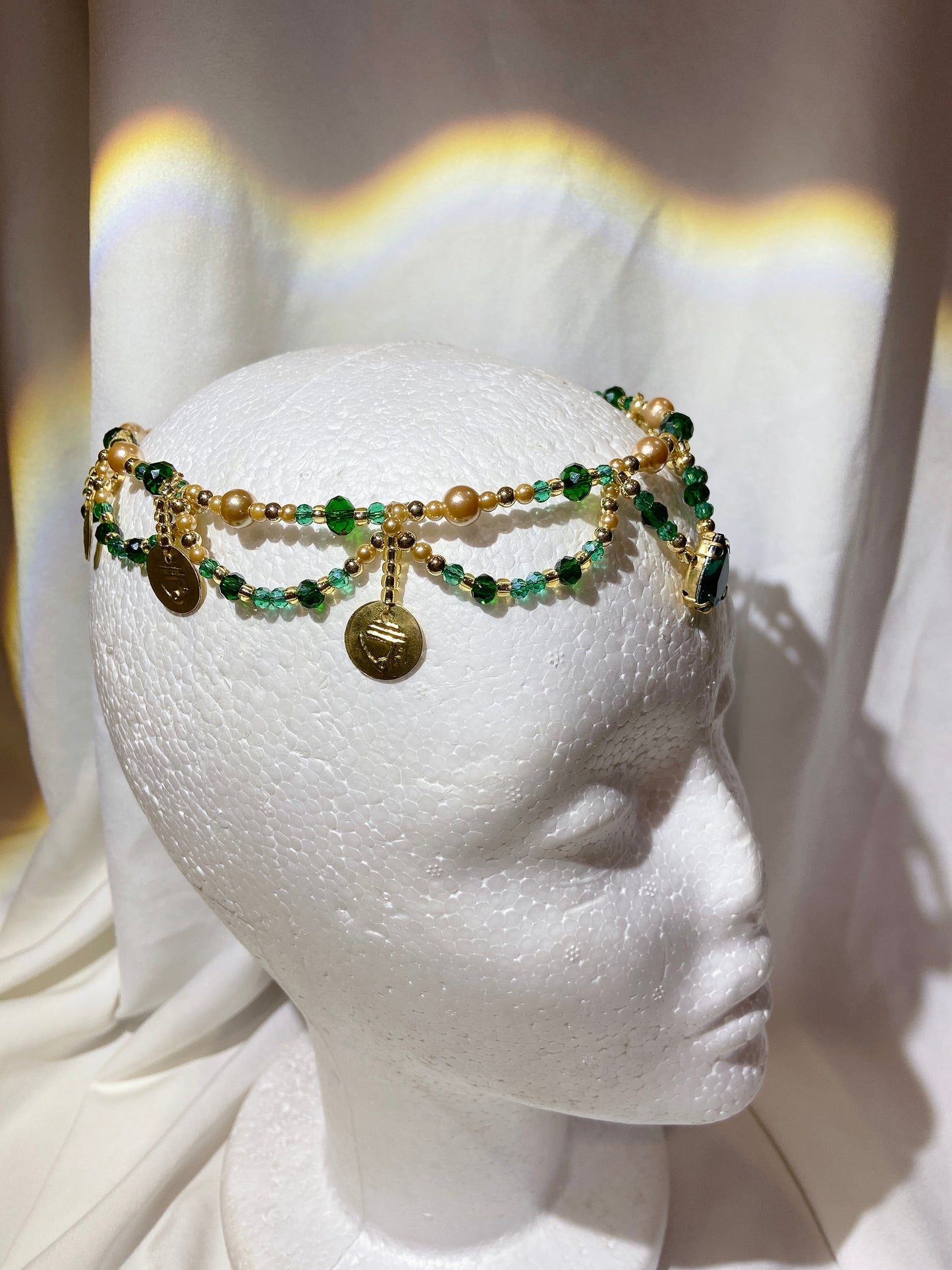 Esmeralda Green Tiara - Dancewear by Patricia