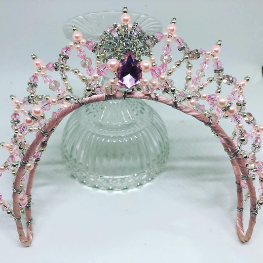 Fairy of the Peach Trees Headpiece - Dancewear by Patricia