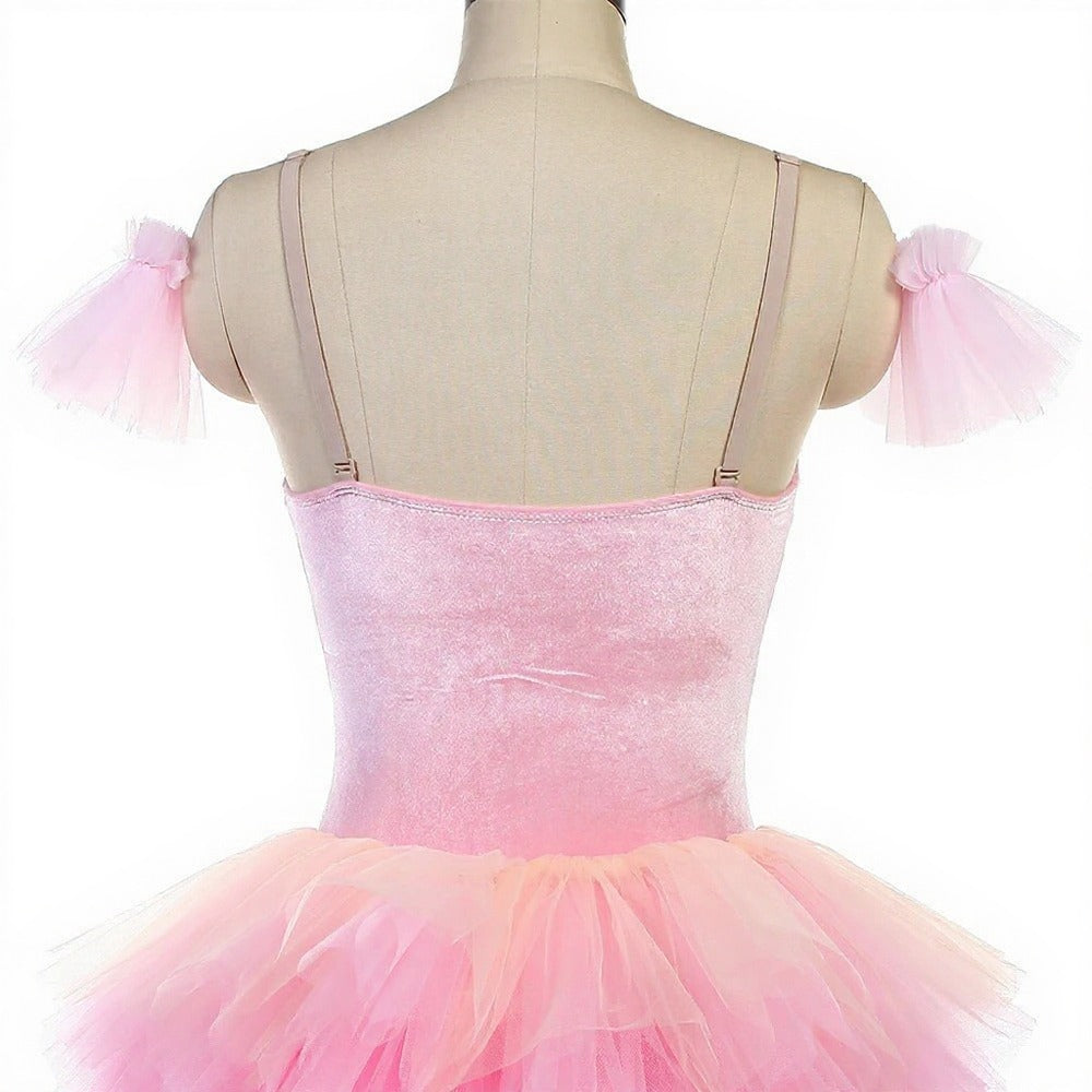 Pink Nutcracker Flower