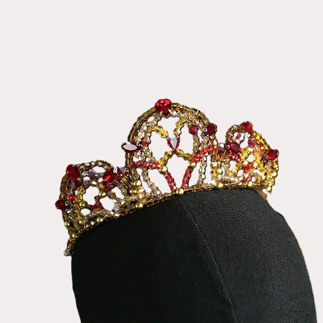 Ganzatti Red Headpiece