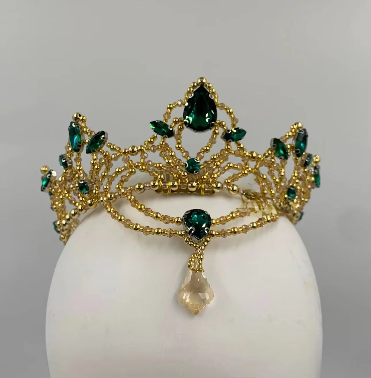 "La Esmeralda" Professional Headpiece