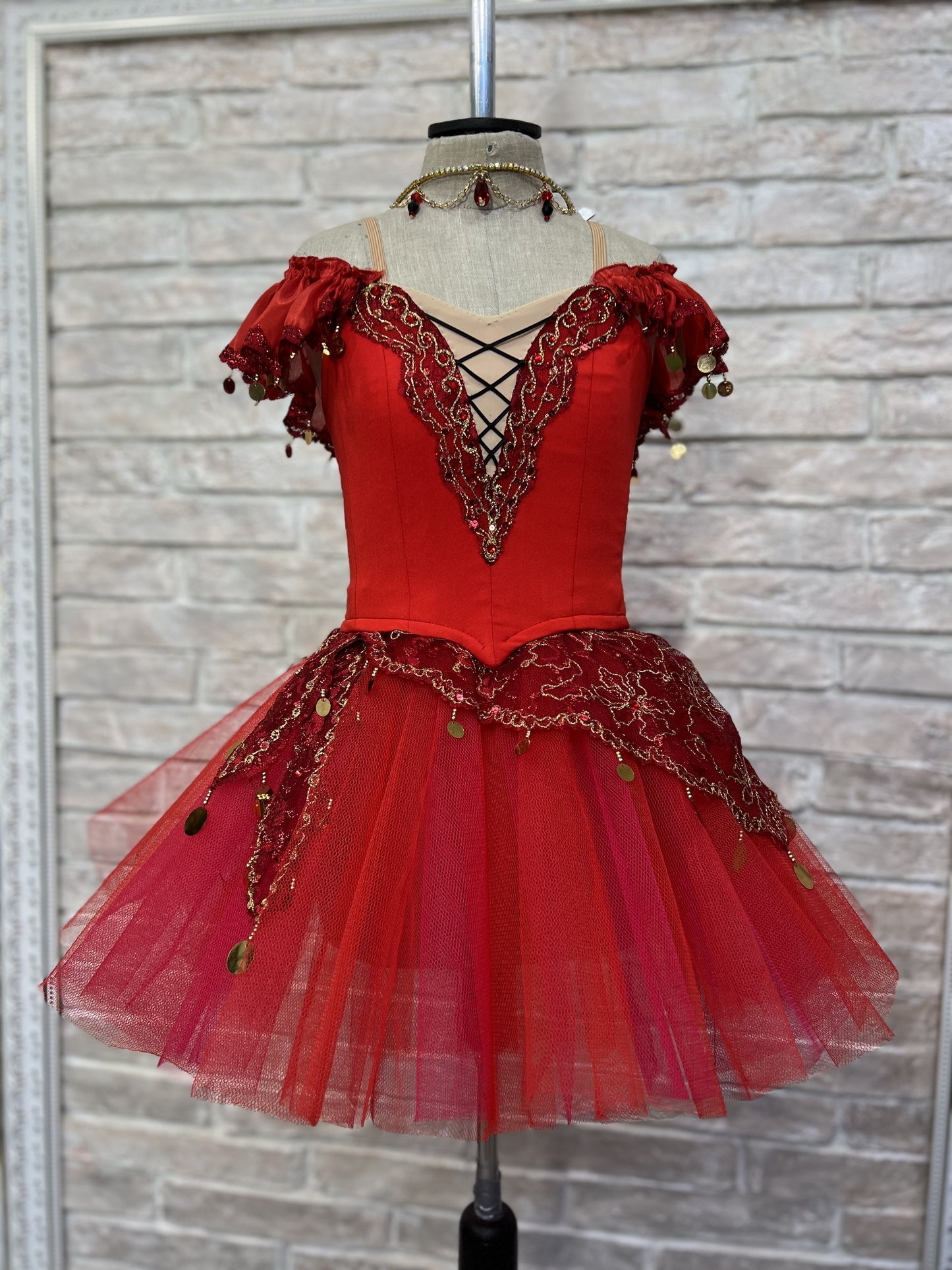 Red Esmeralda - Dancewear by Patricia