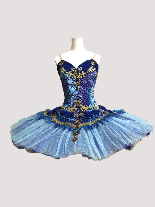 Japanese Blue Bird Tutu, Professional Blue Tutu, Princess Florina Tutu, Dancewear by Patricia