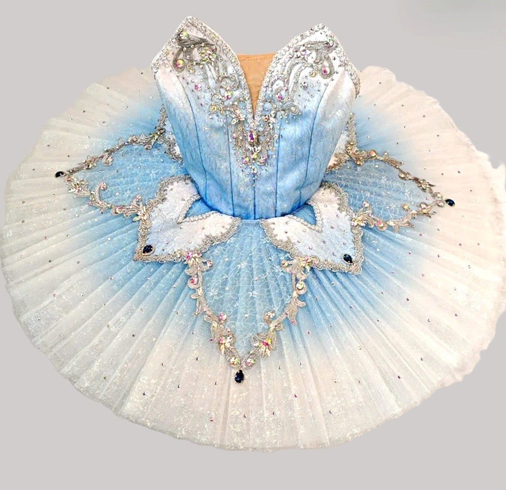 Silver Blue Professional Tutu