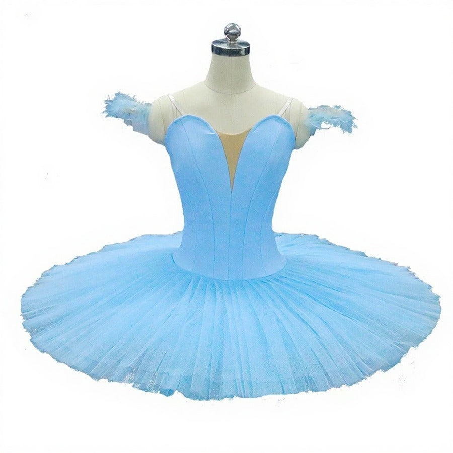 Professional Sky Blue Platter Tutu