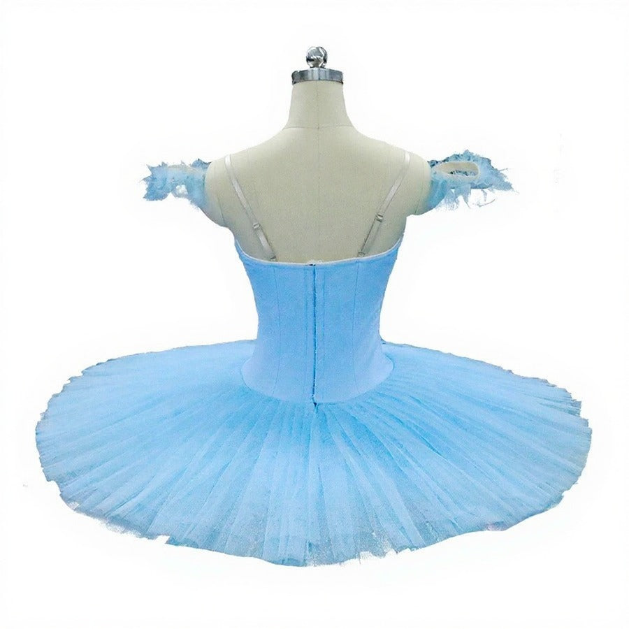 Professional Sky Blue Platter Tutu