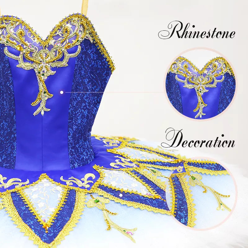 Blue Ombre Princess - Dancewear by Patricia