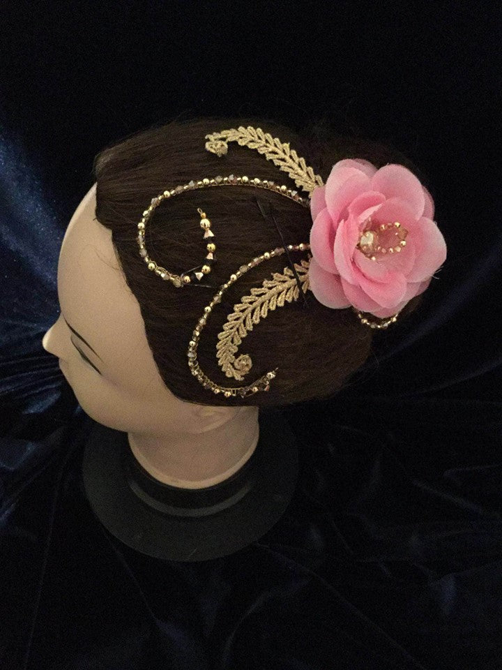 Flower Swirl Headpiece - Dancewear by Patricia