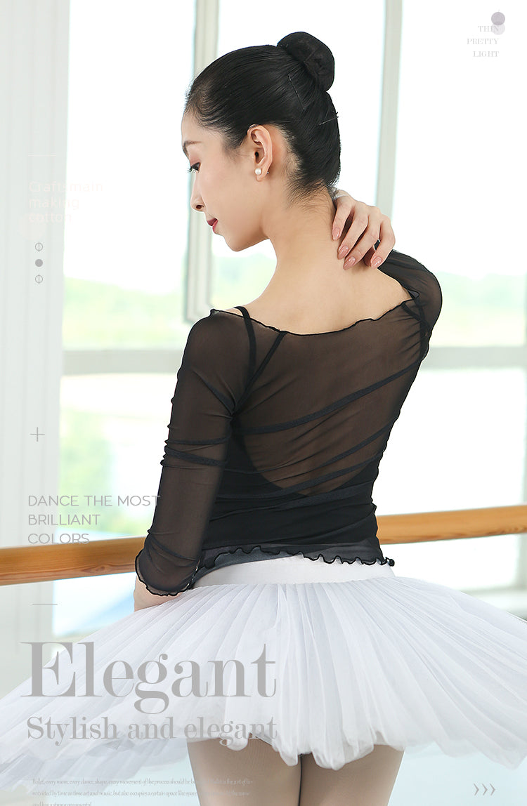 Swan Mesh Top - Dancewear by Patricia