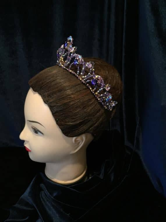 Lilac Medora Headpiece - Dancewear by Patricia