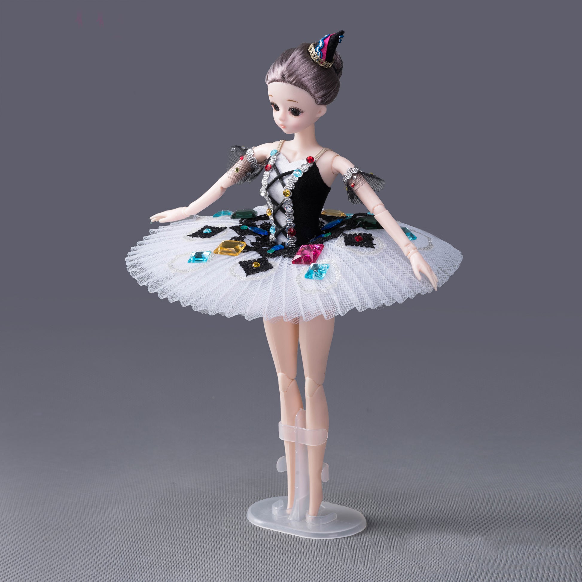 Ballerina Doll "Harlequinade" - Dancewear by Patricia