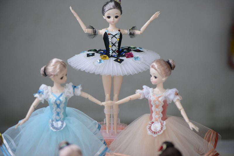 Ballerina Doll "Harlequinade" - Dancewear by Patricia